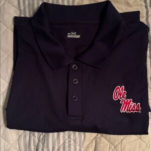 Under Armour Ole Miss men’s XXL polo. NWOT